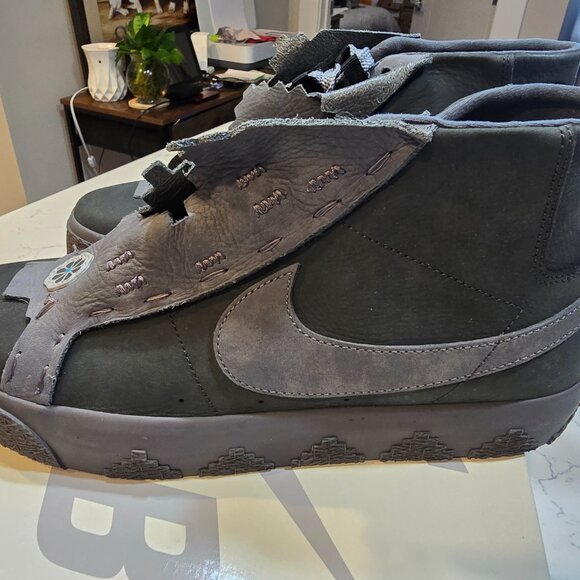 Nike Di'orr Greenwood x Zoom Blazer SB Mid Diné FQ0792-001 SIZE 10 SNEAKER NEW - Picture 3 of 9